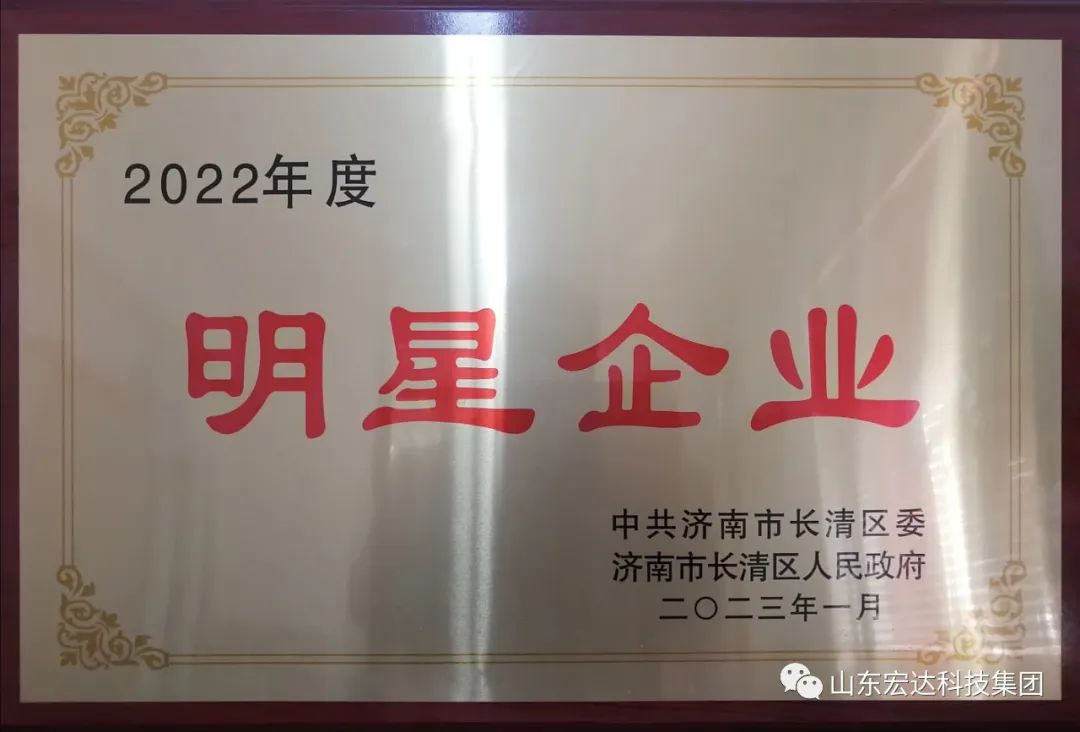 【再耀星坛】星空平台再获长清区“明星企业”称号